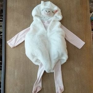 Baby llama/sheep Halloween costume